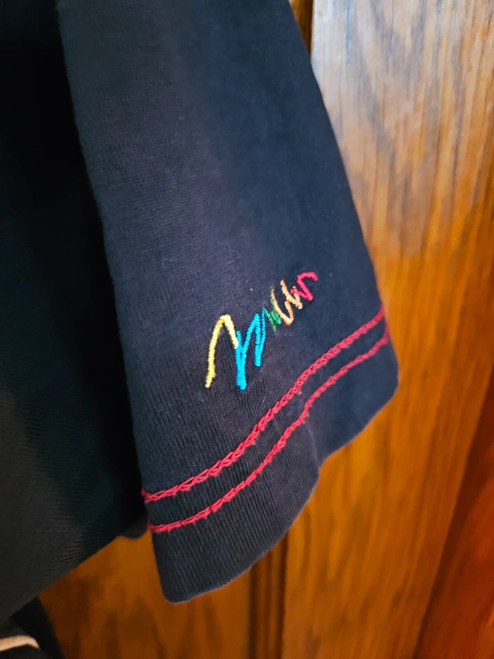 Camisa Pullover Tejida Geométrica 2XL Estilo Coogi De Colección Años 90 Para Hombres Foto 3 de 4