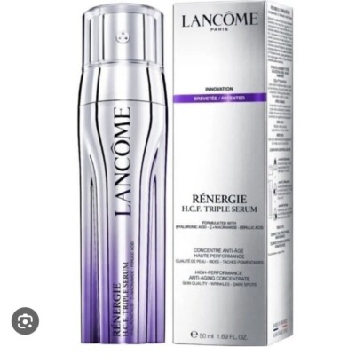 New Lancôme Renergie H.C.F Triple Serum Anit-Aging Concentrate 1.69 oz 50 mL