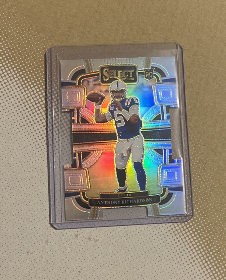 2023 Select Anthony Richardson Silver Prizms Die Cut RC Concourse #43