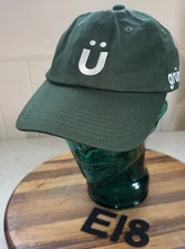 NWOT GRUNS GREEN STRAPBACK ADJ HAT. NEVER WORN.  Nice!! E18