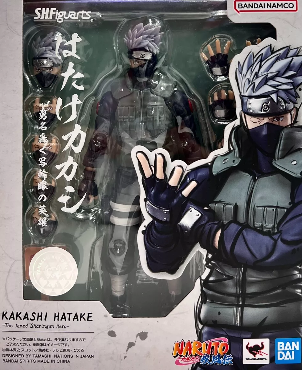 Figurine Naruto - Hatake Kakashi Famed Sharingan Hero SH Figuarts 1