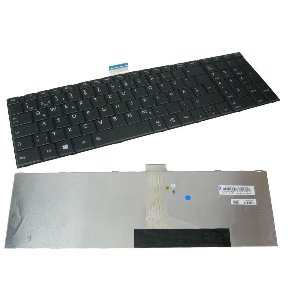 TRADE-SHOP Deutsch DE Tastatur Laptop QWERTZ für Toshiba Satellite C870 L850D P855 S950