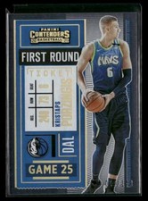 2020-21 Panini Contenders #42 Kristaps Porzingis First Round Ticket #/149