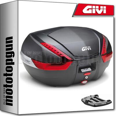 GIVI V47NN TOP CASE + REAR RACK BMW F 650 GS DAKAR 2003 03