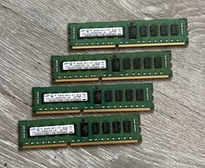 LOT 4-Samsung M393B5273CHO-YH9 16GB (4GBx4) PC3L-10600R DDR3-1333MHz -   #S-5