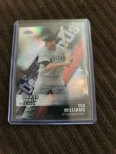 2020 TOPPS CHROME DECADE OF DOMINANCE DIE CUT TED WILLIAMS DOD-5 RED SOX
