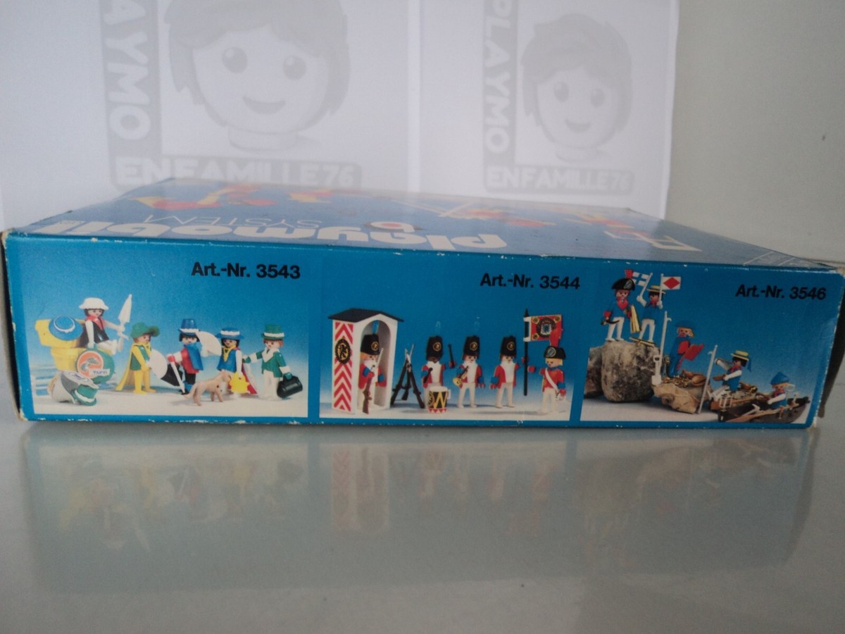Lot Playmobil Vintage 3512 Cirque Artistes Acrobates – Année 1978 Avec Boîte