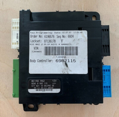 Original gebrauchtes MINI Grundkörper Steuergerät für R52 Cabrio - 6982115