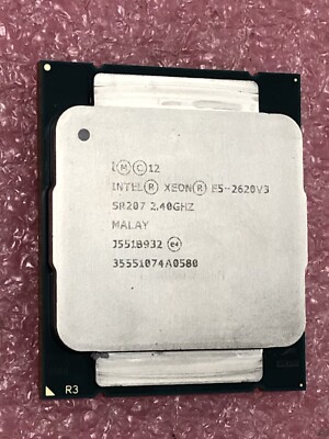 SR207 INTEL E5-2620V3 (2.4GHZ/6-CORE/15MB/85W)