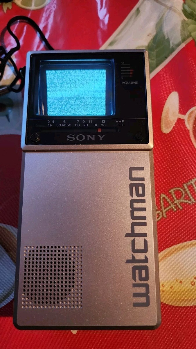 vintage portable tv sony watchman | eBay