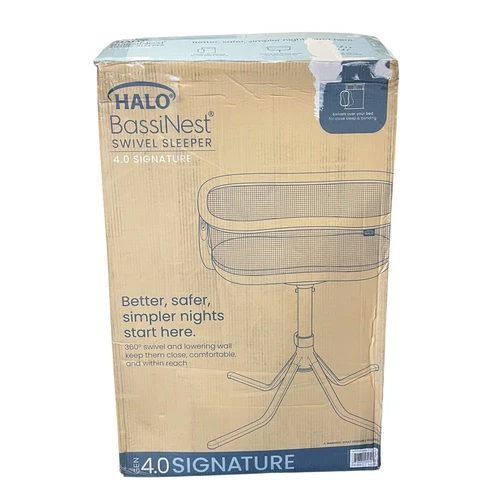 HALO 5244 Bassinest Swivel 4.0 Air - Oat 360° swivel Height adjustable Bassinet