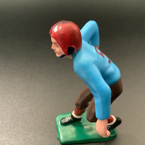 Vtg 1971 Wilton Chicago - RB Football Player 3.5" - Cake Topper - Display Figure - Picture 3 of 14