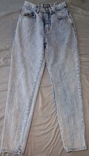 Vintage Jordache style Wash Denim Jeans High Waisted Womens