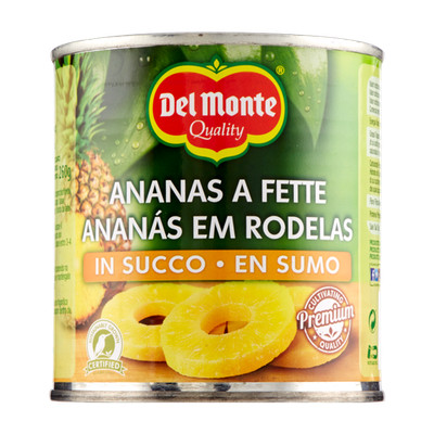 Ananas in Sirup a Fette in sciroppo 435g - Del Monte