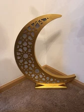 Standing Battery Operated Light Cresent Moon