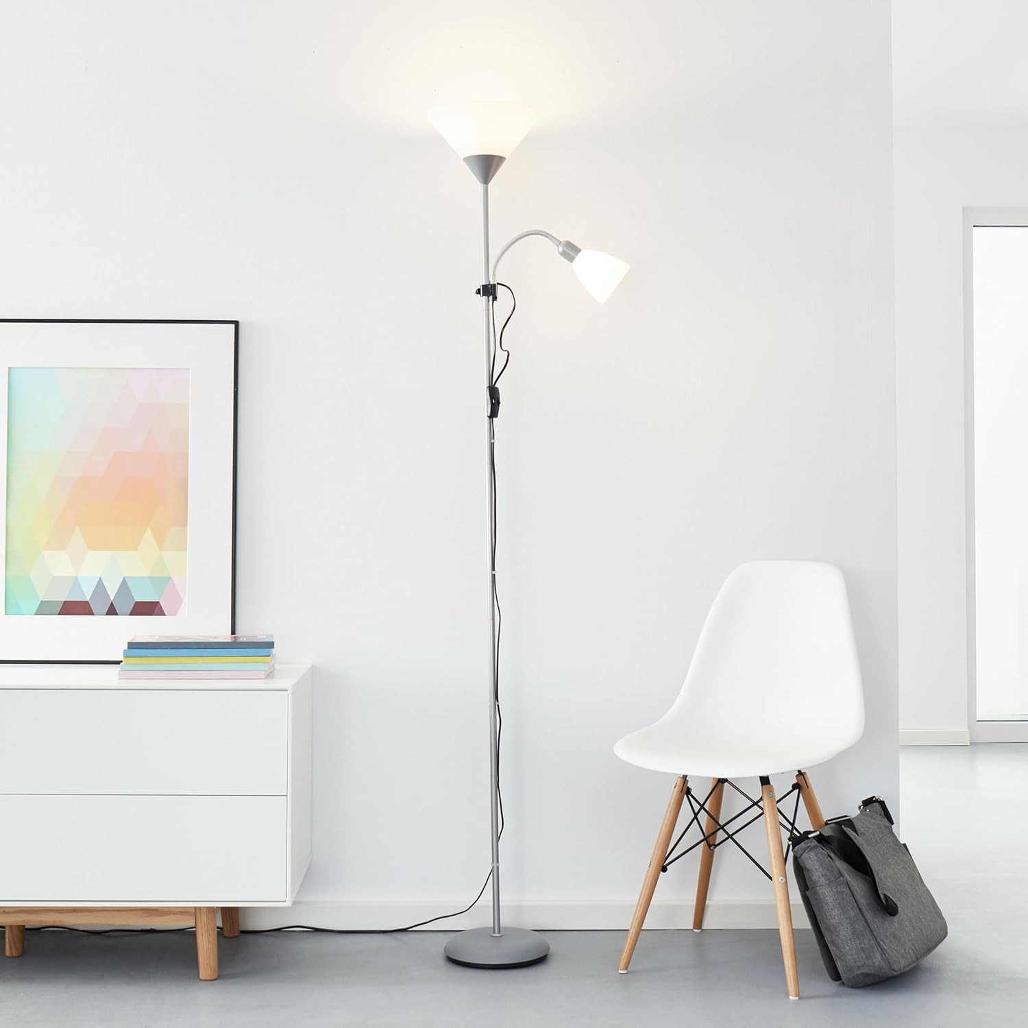 Offerta Piantana LED 1,8M Luce Calda con Interruttore a Levetta S