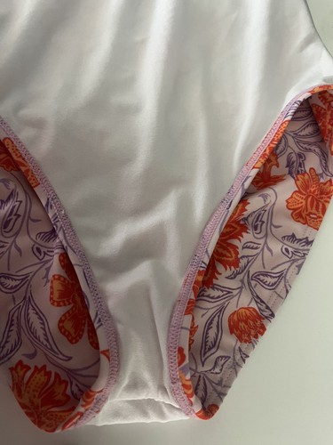 Janie and Jack Girls Size 8 Flowers One Piece Swimsuit- NWOT - Picture 5 of 8