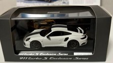 Spark 1/43 Porsche 911 Turbo S Exclusive Series White 2017 Limited 0549/1911