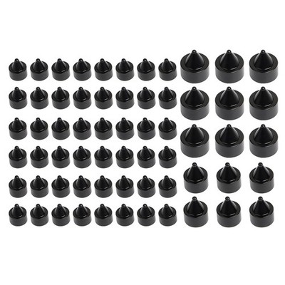 63pcs Topper Engine Bolt Covers Caps For Harley Heritage Softail Springer FXSTS