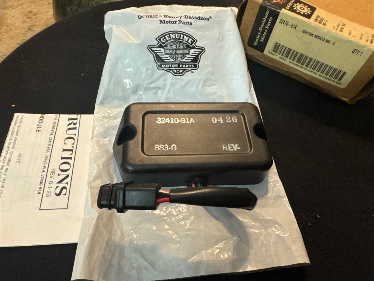 NEW NOS OEM HARLEY 32410-91A IGNITION MODULE 86-93 XL883 XL1100 XL