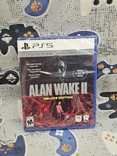 Alan Wake 2 Deluxe Edition - Sony PlayStation 5 PS5 NEW SEALED 🔥🔥🔥