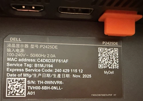 Dell P2425DE Monitor - Thumbnail 5