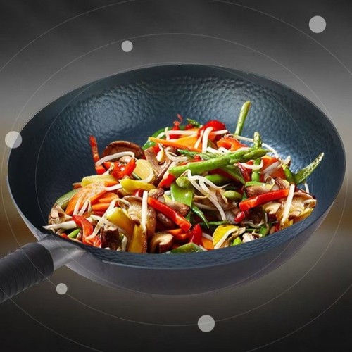 32/34/36cm Chinese Wok Non Stick Cookware Cooking Pot Gas Induction Cooker - Picture 10 of 17