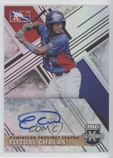 2019 Elite Extra Edition Dominican Prospect League Elizual Chalas #199 Auto 0g45
