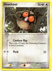 Pokemon EX Unseen Forces  59/115 Card - Hoothoot
