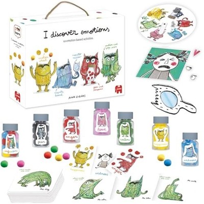 I Learn The Colour Monster - I Discover Emotions Activity Kit für Multicolor 