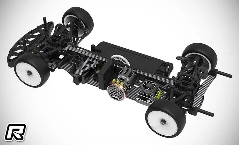 3RACING 1/10 Cero Sport 55 Touring Car Kit (Carbon) - Image 3 of 4