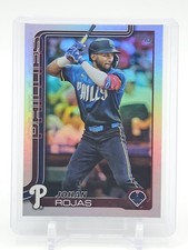 JOHAN ROJAS 2025 TOPPS SERIES 2 BASEBALL RAINBOW FOIL #469 PHILLIES Q6573