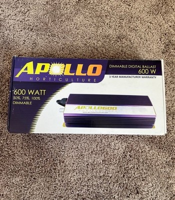 Apollo Horticulture 600 W Digital Electric Ballast HPS/MH 600W