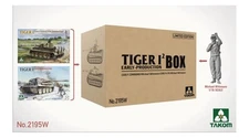 1/35 Takom #2195W Tiger 1 Early Wittman Box (2 Kits + 1/16 Figure)