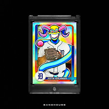 Marketplace image: 1/1 JUSTIN VERLANDER 🔥 2026 TOPPS CHROME REFRACTOR SSP 🔥 PENINI ONE OF ONE ART