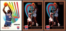 SkyBox Antoine Carr Sacramento Kings (3) Card Lot - GOING, GOING… ALMOST GONE...