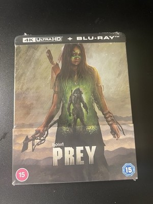 Prey Steelbook New 4K UHD Blu-ray UK - Import Region Free