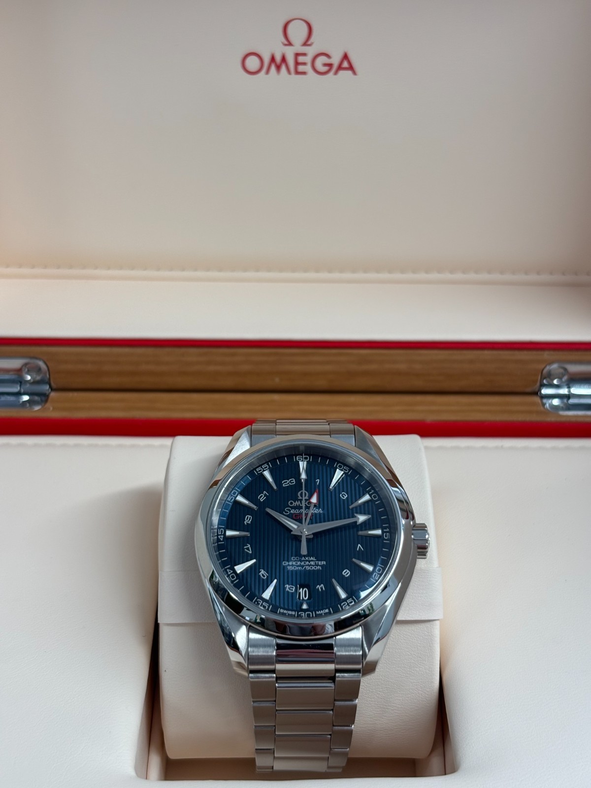 OMEGA Seamaster Aqua Terra GMT 231.10.43.22.03.001 2016
