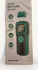 Wood Moisture Meter Model MT600 New In Box FREE SHIPPING Pin or Pinless Modes