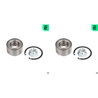 2X Optimal RADLAGER-SATZ Hinten Vorne Passend FüR Ford B-MAX Ecosport Fiesta Ka+