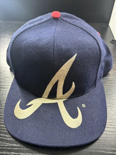 Vintage Atlanta Braves By AJD Signature Snapback Hat