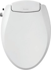 Brondell White Bidet Toilet Seat Non-Electric Elongated Swash S101 Ecoseat NEW