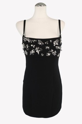 Cinq à Sept Damen Kleid Gr. 32 (0) Schwarz NEU Trägerkleid Dress Minikleid
