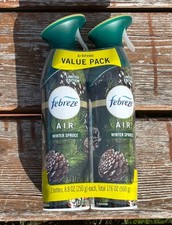 2X Febreze Air Freshener Spray Winter Spruce Pine LIMITED EDITION 8.8oz NEW