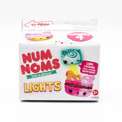 Numnoms Nail Polish Glitter Lipgloss Scented Light-Up Num Nom Toy Collection Cut