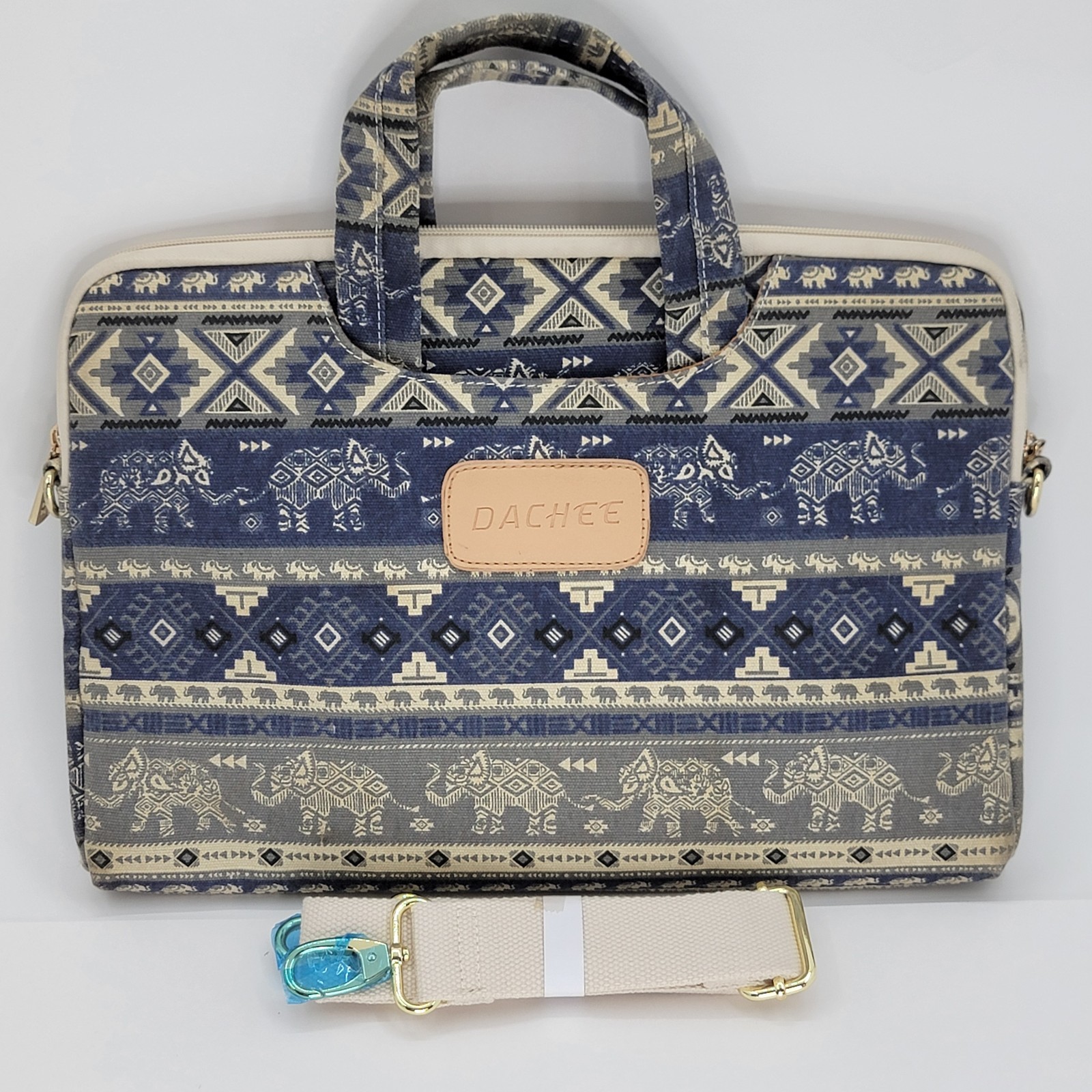 Dachee Laptop tablet messenger shoulder bag case Elephants G