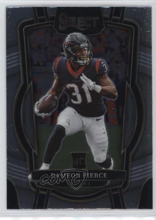 2022 Panini Select Club Level Dameon Pierce #261 16wm