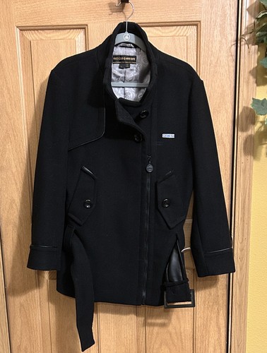 ROCA WEAR Women’s Wool Polyester Blend Mid Length Jacket, Size XL.
