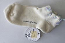 Vintage Women s Tennis Ankle Socks Bette Court Sanitized Size 9-11 Made In USA