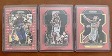 Prizm 3 Card Lot Griffith Monarchs Cooper-Dyke Comets Talbot Storm Red /199 WNBA